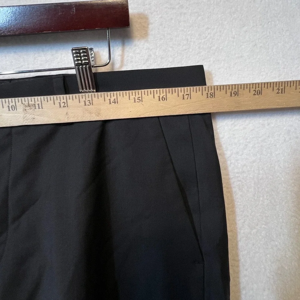 Express Extra Slim Stretch‎ Wrinkle Resistant Dress Pants 32x30 Black Wool Blend